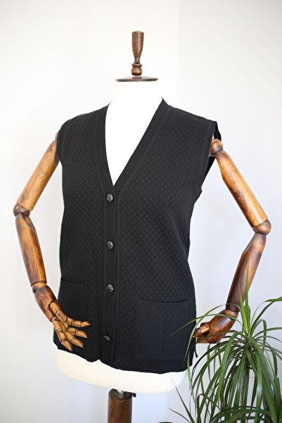 TUĞRA TRİKO Çelik Örğü Yelek