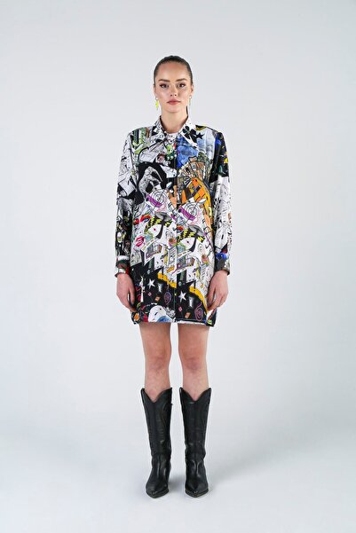 ELAF Galaxy Gömlek Elbise - Haute Couture Collection