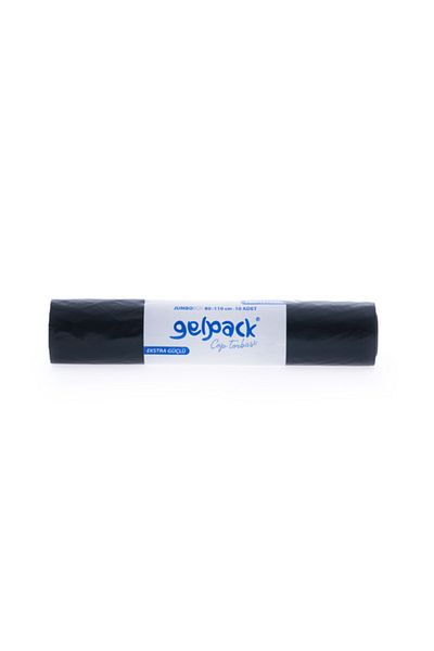 GELPACK كيس قمامة احترافي قوي للغاية مقاس جامبو 80x110 سم