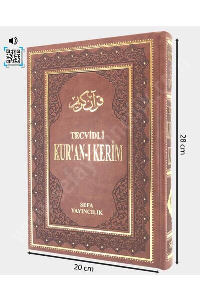 Sefa Yayıncılık Rahle Boy Tecvidli Kuranı Kerim