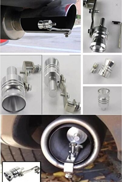 Z Tech Pilot Egzoz Islık Sesi Çıkaran Aparat Paslanmaz A Kalite Medium ( Orta )