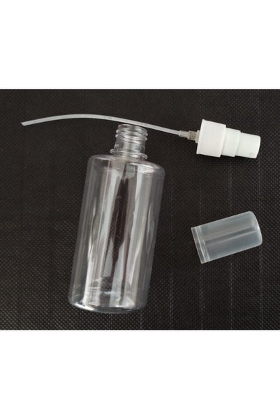 Nurlar 10 Adet 100 Ml Boş Şişe Sprey Başlıklı Kolonya Parfüm Dezenfektan Şişe...