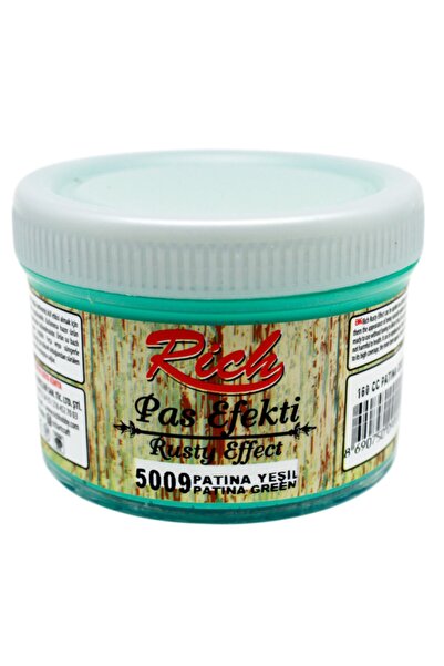 Rich Pas Efekti/rusty Effect Patina Yeşil Rengi 160cc Pas-160-5009