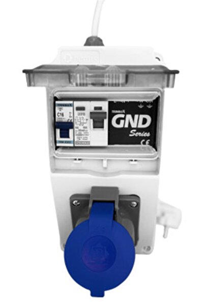 Trimbox Mobil Nötr-toprak Regülatörü Monofaze (GND 1/10 2P KAÇAK AKIM) Gold