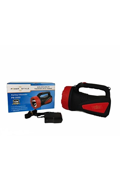 POWER SQUID Power Style Ps-2222 (10w) Şarjlı El Feneri Ps-2222.....3 Kilometr...