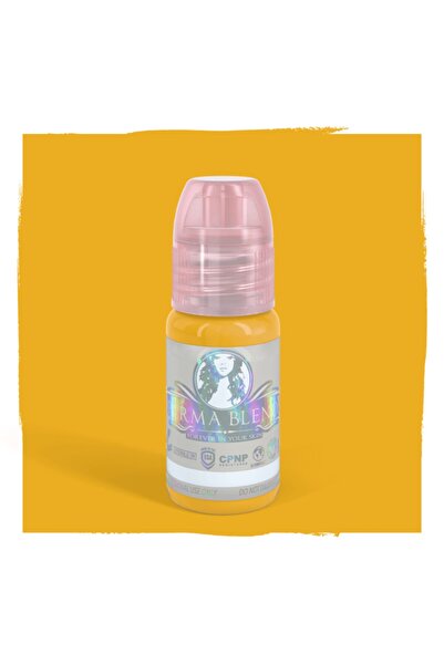DRAGONTATTOO Perma Blend Soft Yellow Corrector 1/2 Oz 15 ml Renk Düzenleyici ...