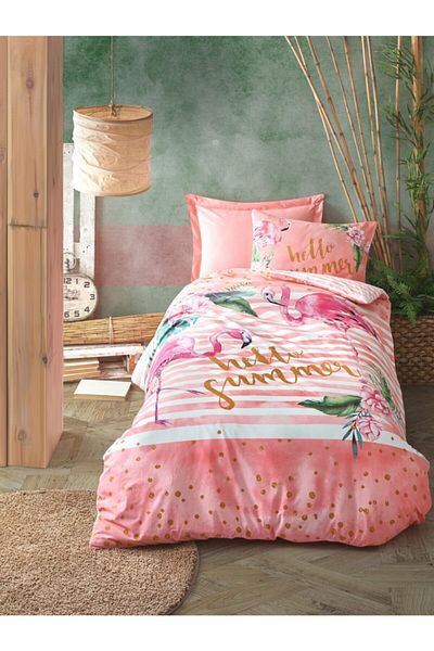 Cotton Box Set cuvertură de pilota Pink Young Ranforce Single Hello Summer