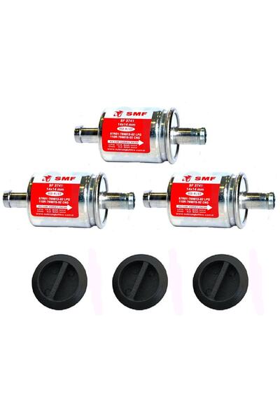 SMF Lpg Filtresi 14x14 3 Adet