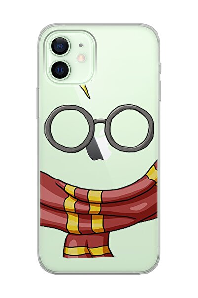 Spoyi Iphone 12 Harry Potter Tasarımlı Süper Şeffaf Telefon Kılıfı