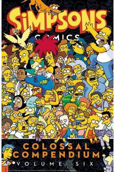 Arkadaş Yayıncılık Simpsons Comics Colossal Compendium Volume 6