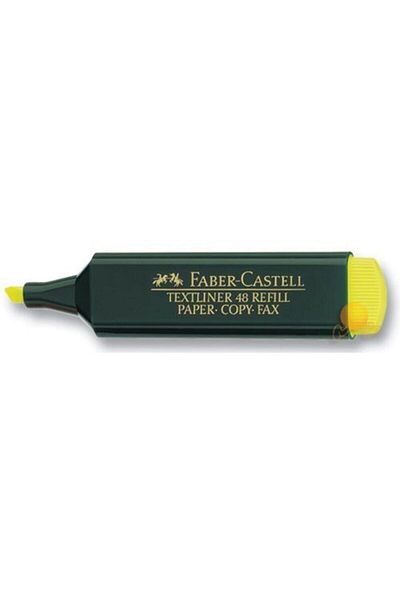 Faber Castell Faber-castell Highlighter Yellow (5030154807) 10 Lu