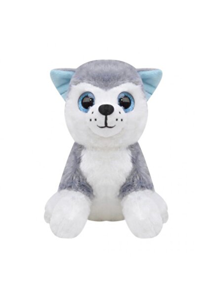 SELAY TOYS Peluş Sibirya Kurdu Husky Köpek Oyuncak 20 Cm 1050