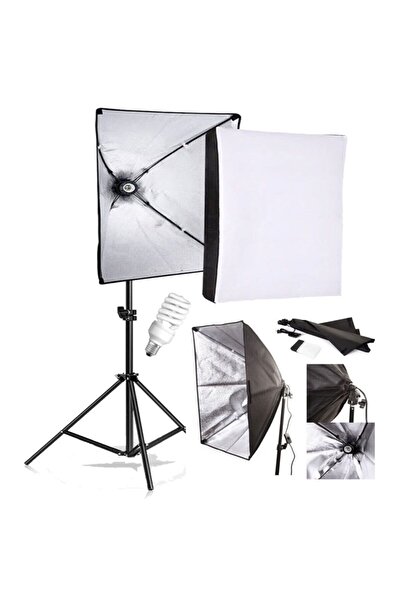 Deyatech Softbox Tiktok Ve Youtube Video Çekim Işığı 50x70 20 Watt Kaliteli Lamba
