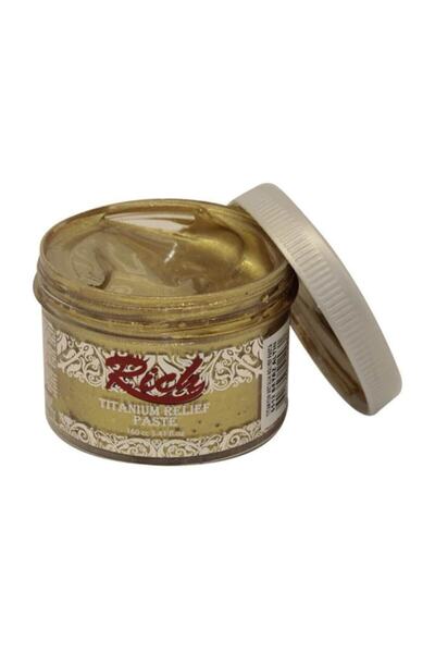 Rich Titanium Metalik Rölyef Pasta 160 cc 5512 BEYAZ ALTIN
