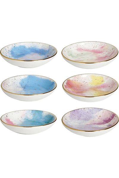 Porland Cosmos 6-Piece 10cm Bowl Set