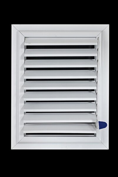 Genel Markalar Alüminyum Beyaz Banyo Wc Panjur Ve Menfezi 65 X 65 cm