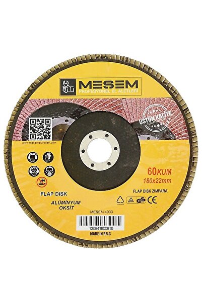 80 Kum 115x22 Mm Metal Ahşap Flap Disk Zımpara