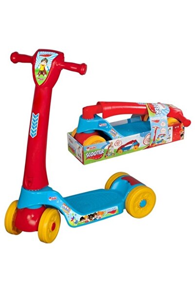 DEDE Blue 4 Wheel Scooter