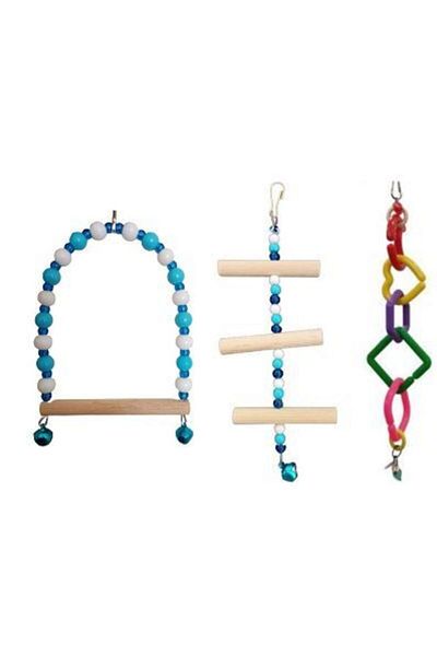 TUĞRA PET MARKET Budgie Toy Swing Set