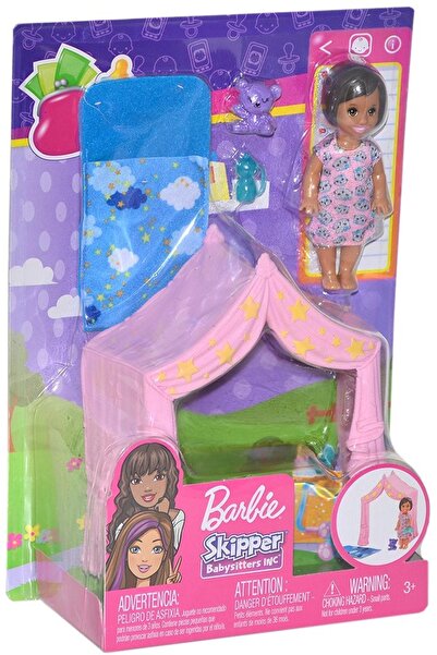 mattel Fxg94 Barbie Bebek Bakıcısı Temalı Oyun Setleri