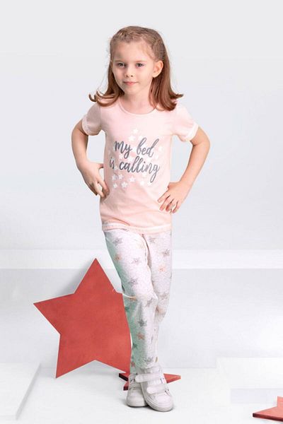Arnetta 109-1 Short Sleeve Girl Pajama Set