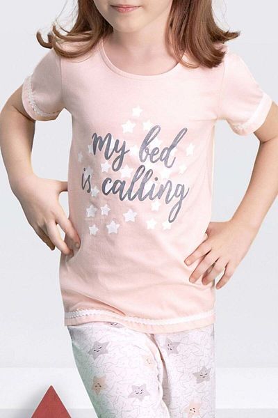 Arnetta 109-1 Short Sleeve Girl Pajama Set