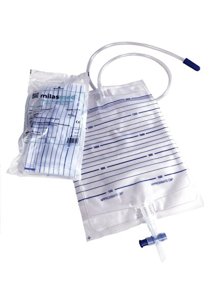 MİLASMED Idrar Torbası T Musluklu 40 Adet