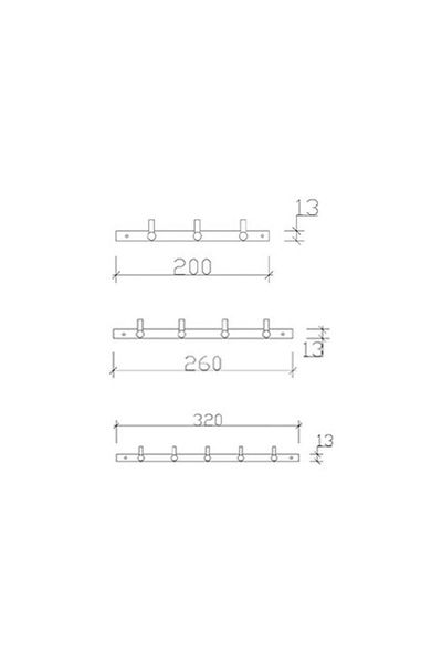 Tema Maxiflow Prima Set of 3 Hangers