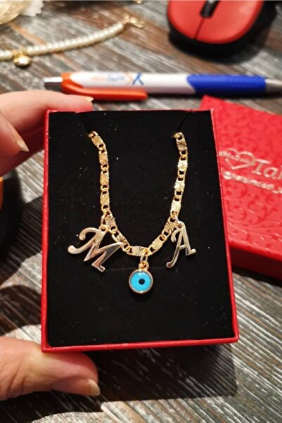 Kalbimdedi Takı 2 Harfli Motif Kolye