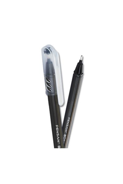 Pensan Office Black Ballpoint Pen 1.0mm 1 Piece