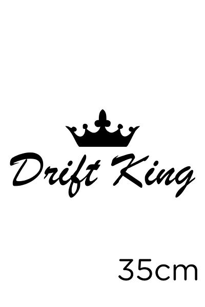 MIGNATIS Coroana Regelui și Lipirea Scrisului Regelui Drift 35cm - Negru