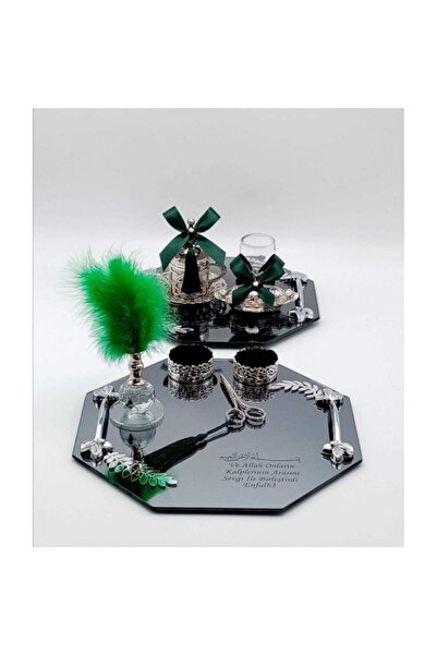 Aker Hediyelik Kız Isteme Sunum Enfal Suresi 63.ayet Yazılı Petek Aynalı Söz ...