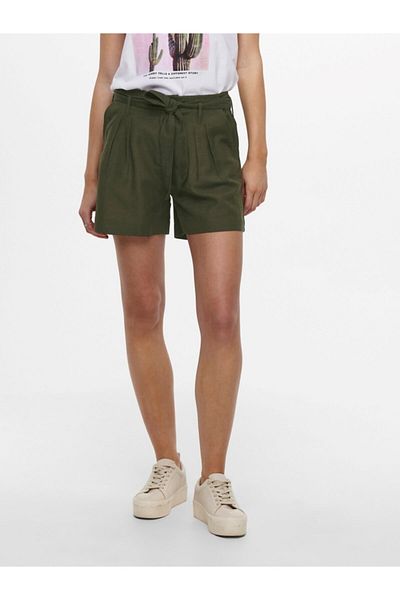 ONLY Women's Khaki Shorts 15199801