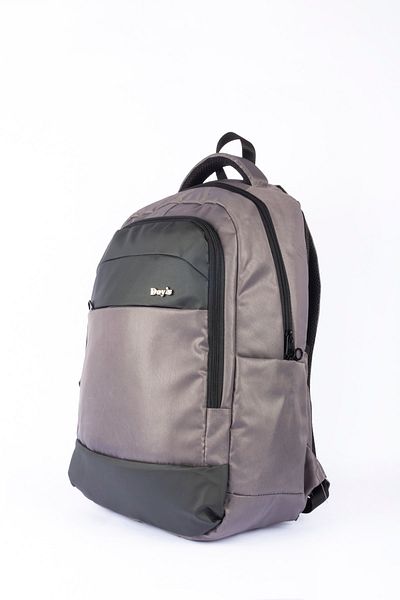 Solo Bag Unisex Μαύρο Γκρι Επαγγελματικό Laptop 17 ιντσών πίσω αθλητική τσάντα γυμναστικής