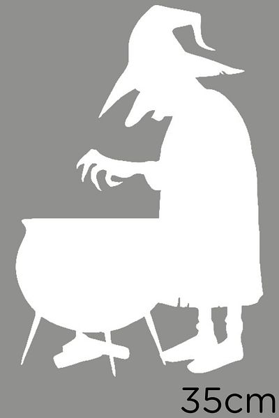 MIGNATIS Pregătitor de amestecuri Vrăjitoare Autocolant Lipire 35cm - Alb