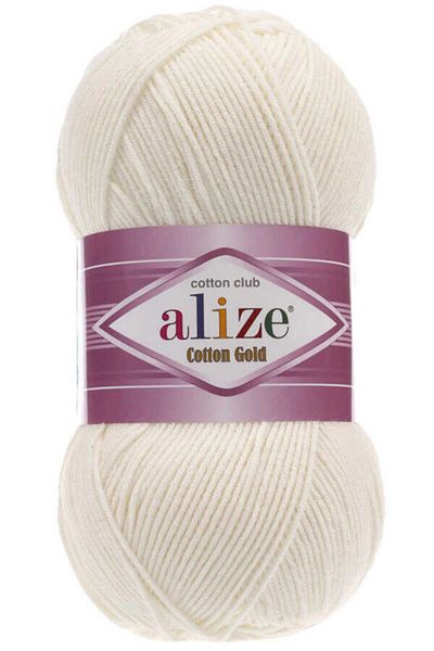 Alize Koton Gold Light Cream Color 62 (5 Pcs)