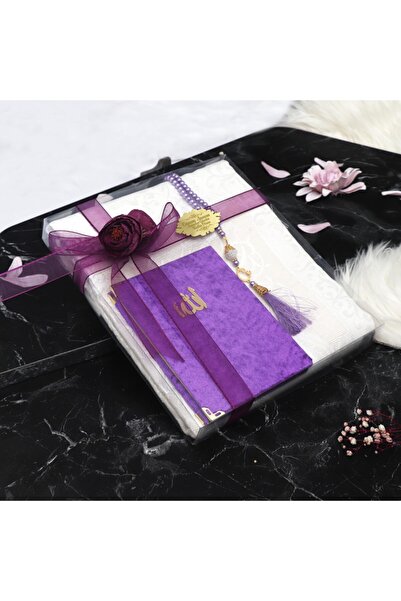 MaveraShop Anneler Gününe Özel Süslemeli Asetat Içerisinde 128 Sayfa Kadife Y...
