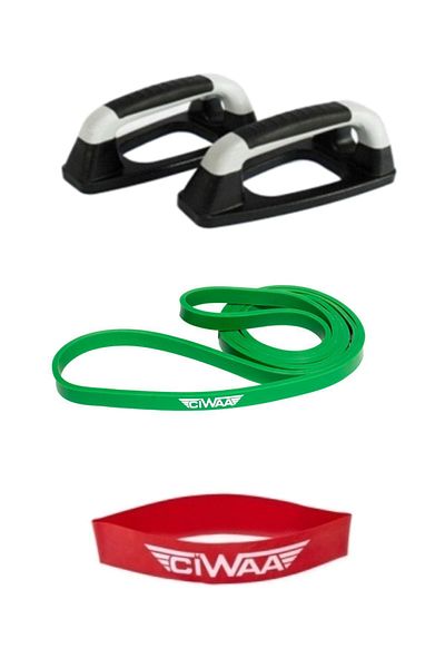 CIWAA Σετ προπόνησης Push Bar-Push Up Bar Σετ 3 τεμαχίων