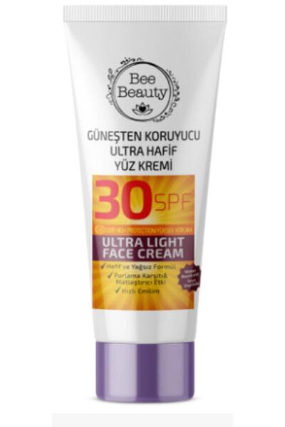 Bee Beauty Güneşten Koruyucu Ultra Hafif Yüz Kremi 30 Spf 50 ml