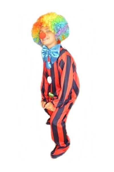 Bkmc Костюм клоуна для дорослих Модель-2 Костюм клоуна для дорослих у смужку