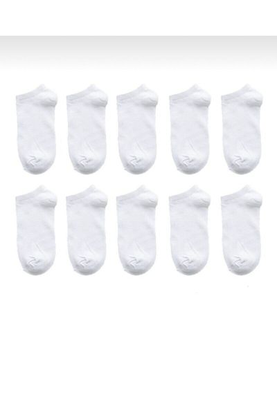 FUBA Aksesuar Set of 12 Unisex White Economic Socks