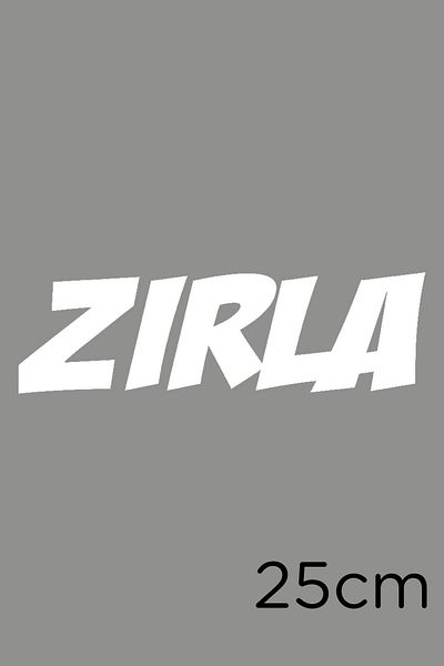 New Jargon Autocolant cu inscripții pentru vehicul și perete 25 cm - alb