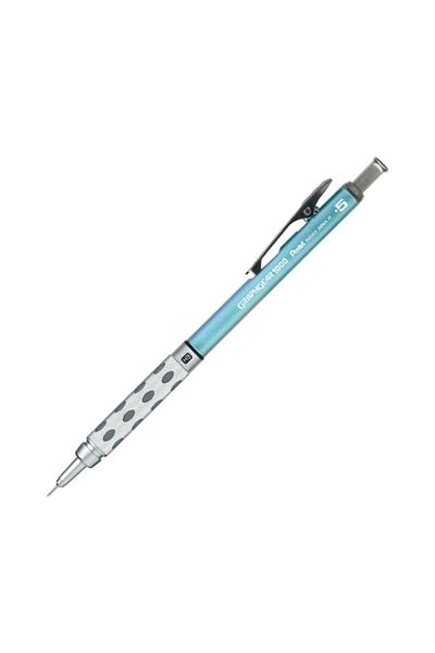 Pentel 0.5 Mm - Metal Body, Concealed Tip, Versatile for Technical Drawing and Writing