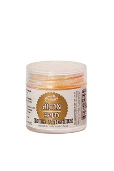 Dr. Gusto Yenilebilir Metalik Toz Boya Altın Gold 4gr