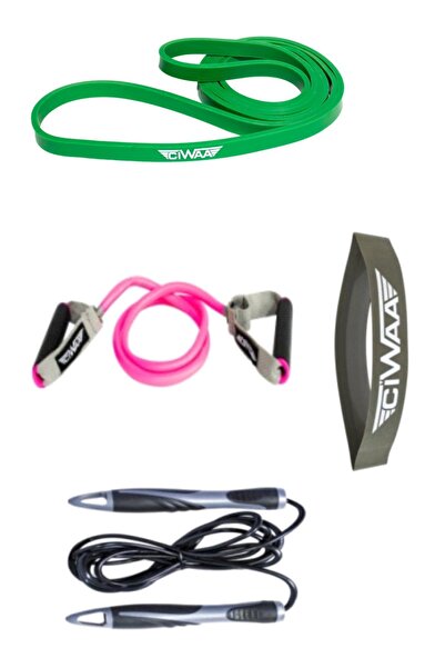 CIWAA Set de exerciții Power Tire 13 mm, set de 4