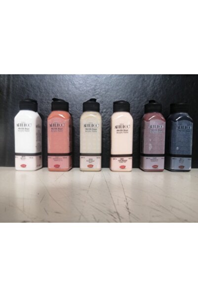 Artdeco 6'lı Yeryüzü Renkleri Akrilik Boya Seti