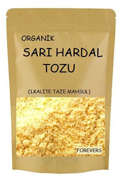 Forevers Organic Toz Sarı Hardal 135 Gr