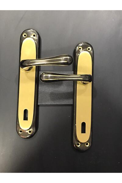 İnan İnan 2006 Damla Model Füme Pirinç Oda Kapı Kolu - Şık Ve Dayanıklı Tasarım