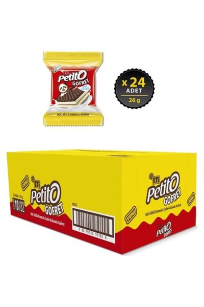 Eti Petıto Gofret 25gr X 24 Adet