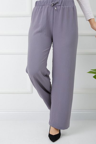 Bayanca Moda Women's Hijab Airobin Fabric Wide Leg Pants